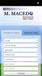 Mobile Screenshot of mmacedoimoveis.com.br